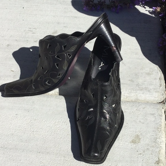 MIA Dress Mules- Black - Picture 1 of 6